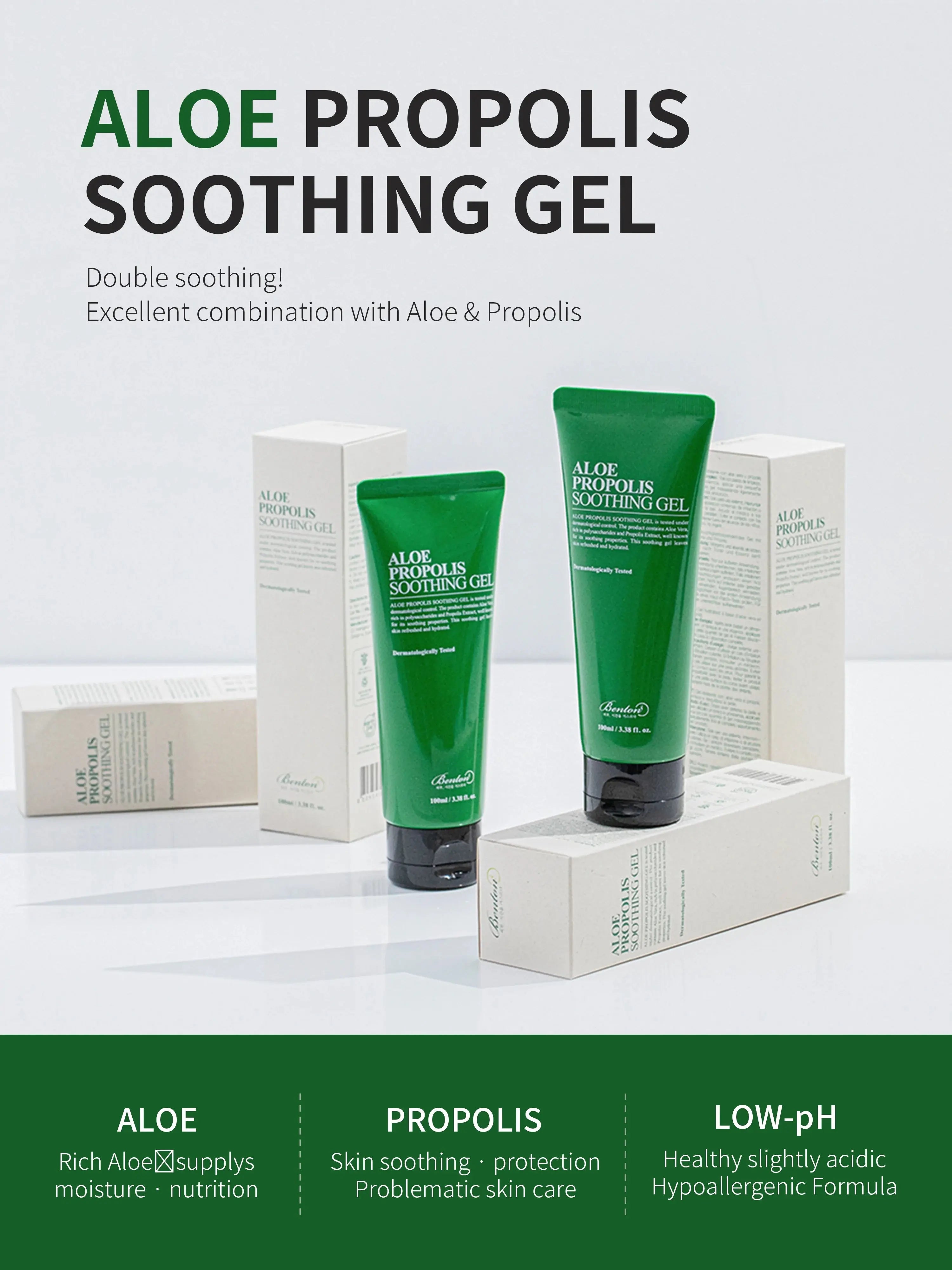 [Benton] Aloe Propolis Soothing Gel 100ml - Enrapturecosmetics