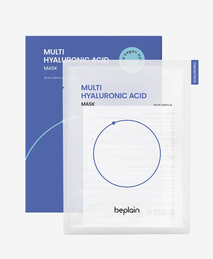 [Beplain] Multi Hyaluronic Acid Mask 5ea - Enrapturecosmetics