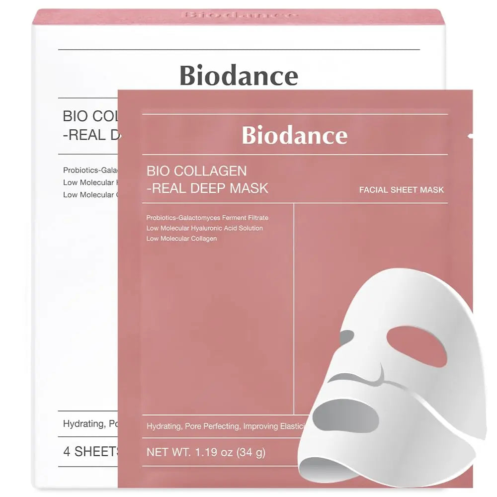 [Biodance] BIO-COLLAGEN REAL DEEP MASK 136g 4EA - Enrapturecosmetics