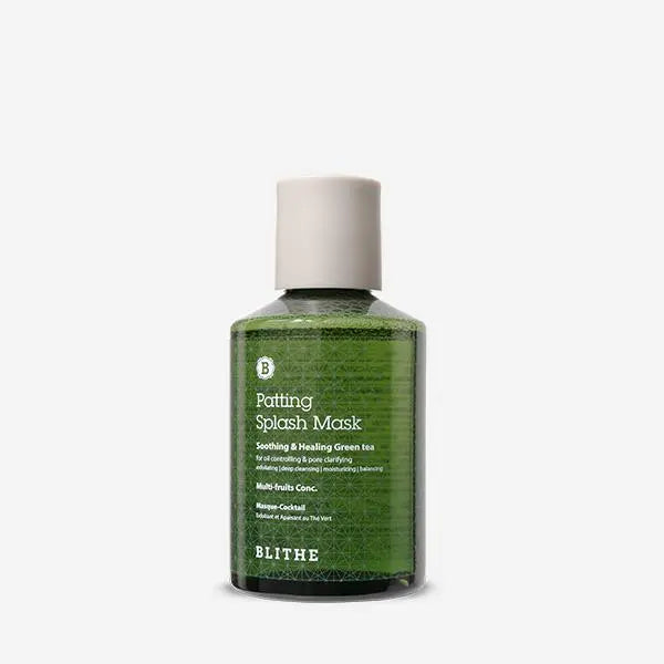 [Blithe] Patting Splash Mask Soothing & Healing Green Tea 150ml - Enrapturecosmetics