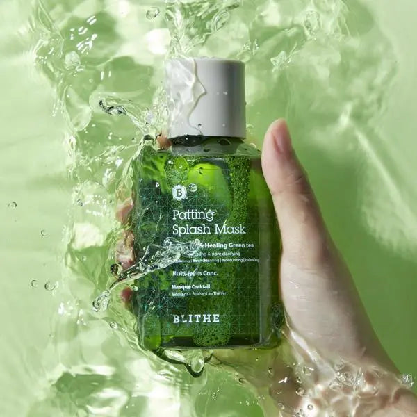 [Blithe] Patting Splash Mask Soothing & Healing Green Tea 150ml - Enrapturecosmetics