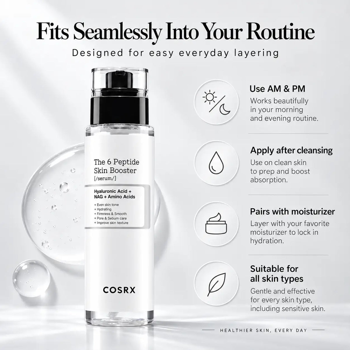 COSRX The 6 Peptide Skin Booster Serum 150ml