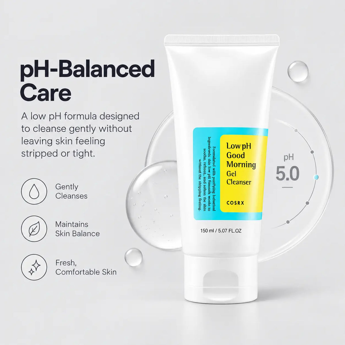 COSRX Low pH Good Morning Gel Cleanser 150ml