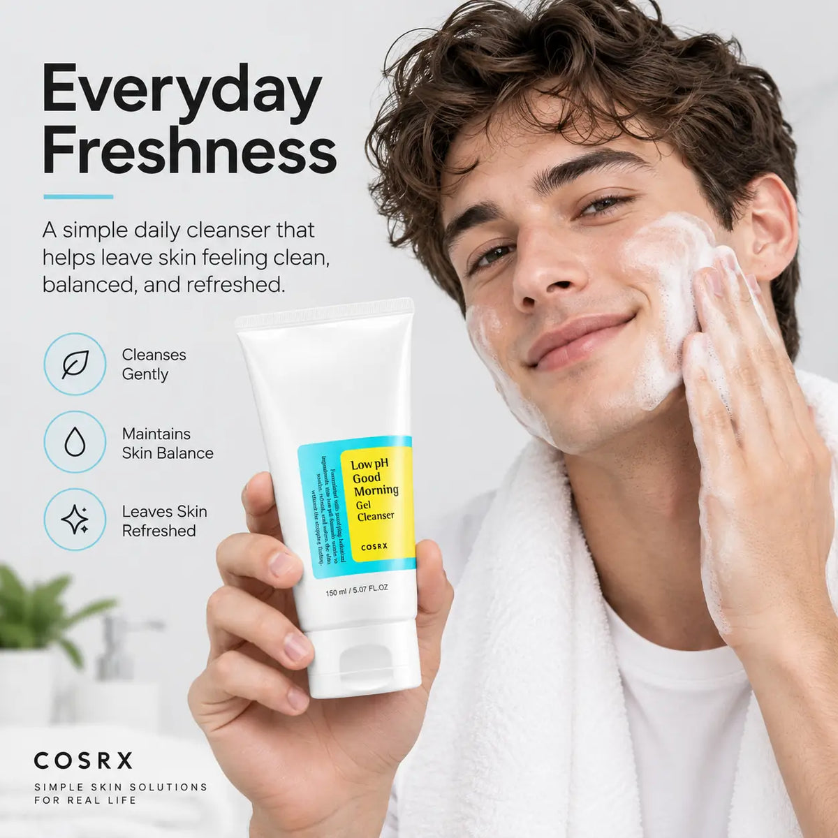COSRX Low pH Good Morning Gel Cleanser 150ml
