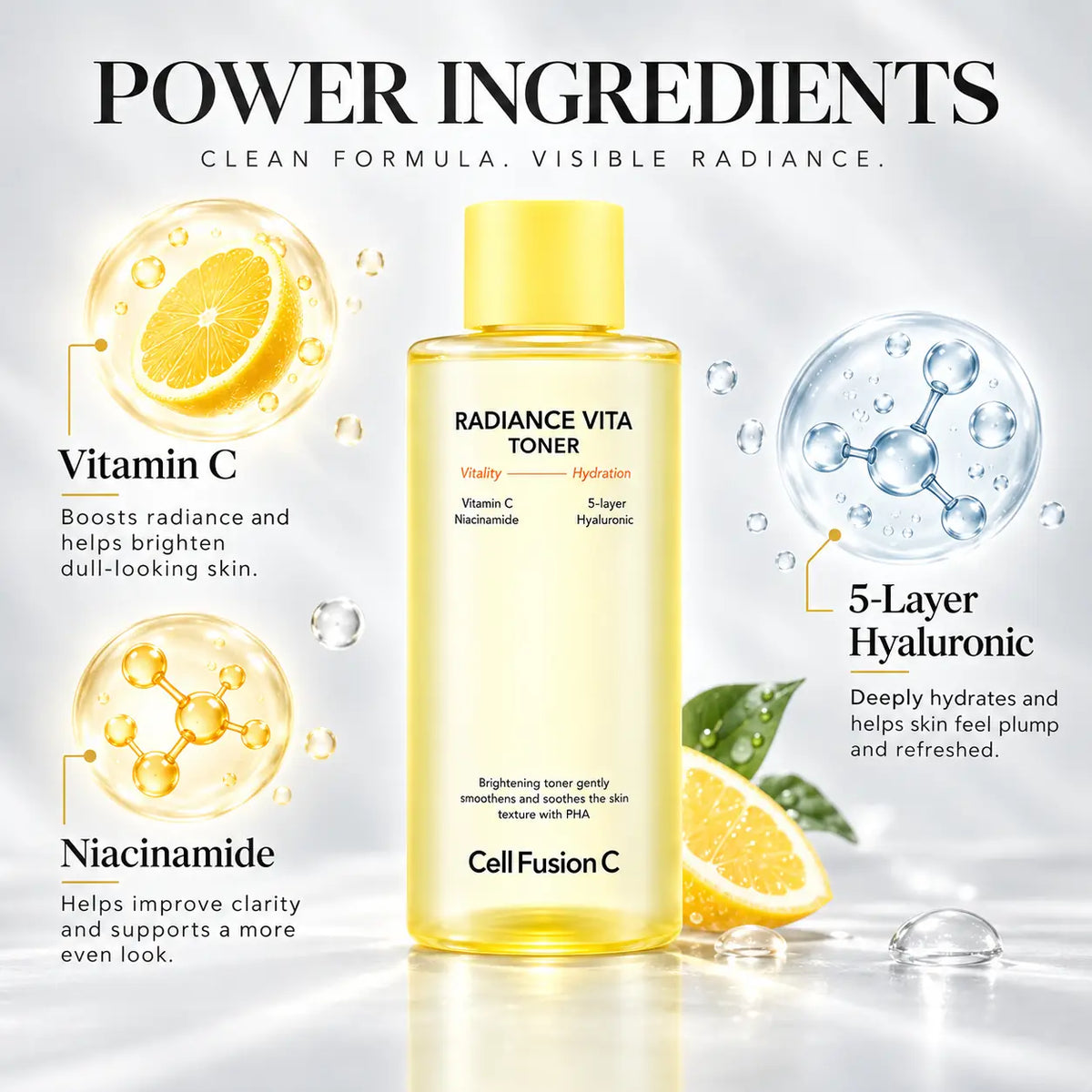 Cell Fusion C Radiance Vita Toner 300ml