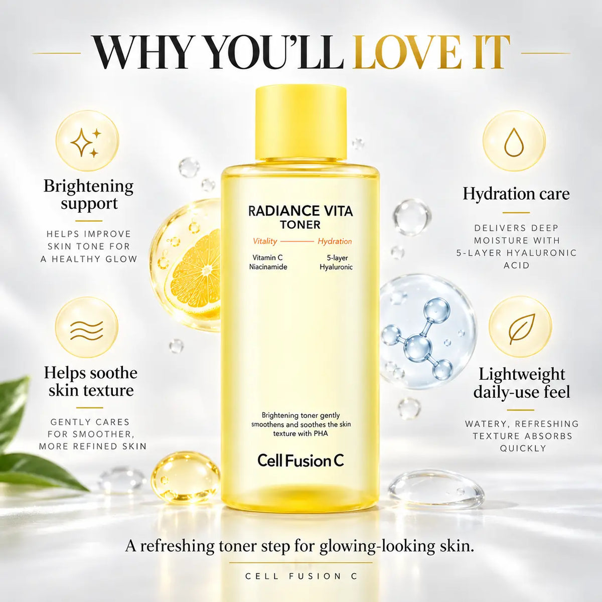 Cell Fusion C Radiance Vita Toner 300ml