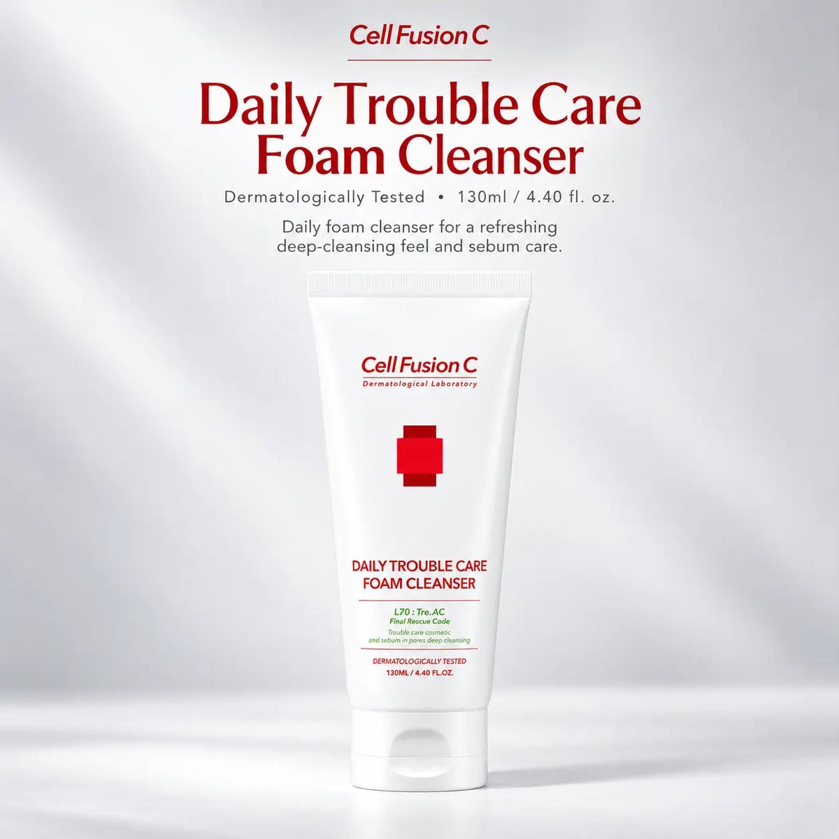 Cell Fusion C Tre.ac Daily Trouble Care Foam Cleanser 130ml