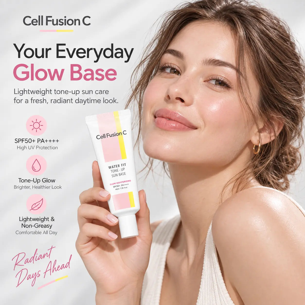 Cell Fusion C Water Fit Tone Up Sun Base SPF50+ PA++++ 40ml