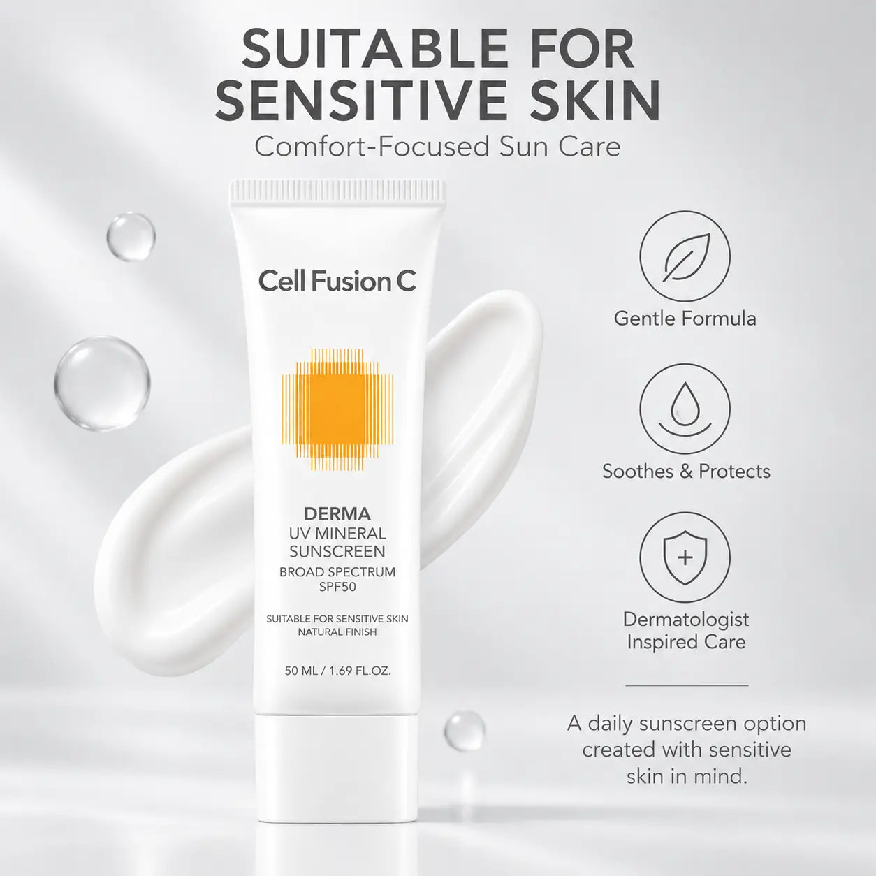 Cell Fusion C Derma UV Mineral Sunscreen 50ml
