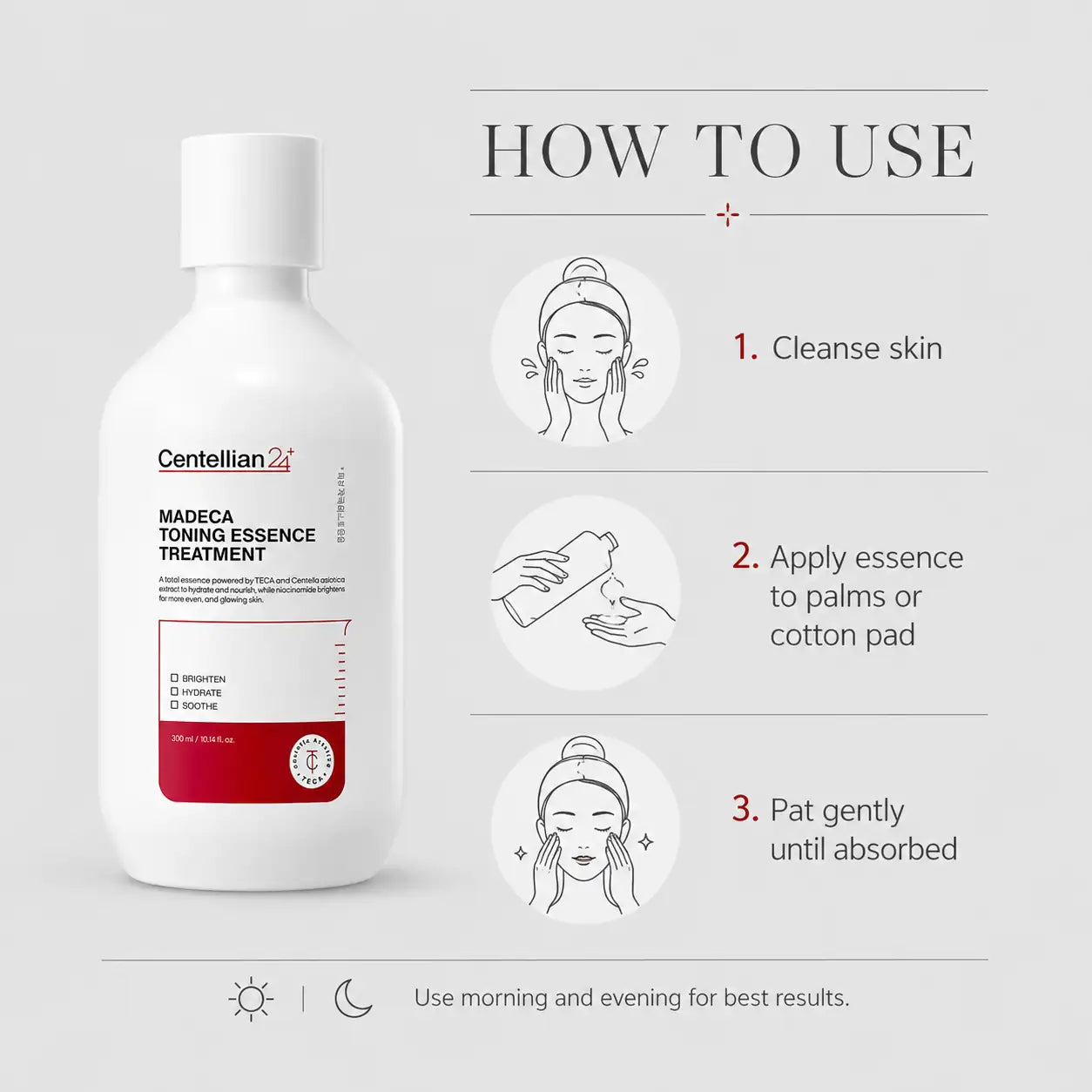 Centellian24 Madeca Toning Essence Treatment 300ml