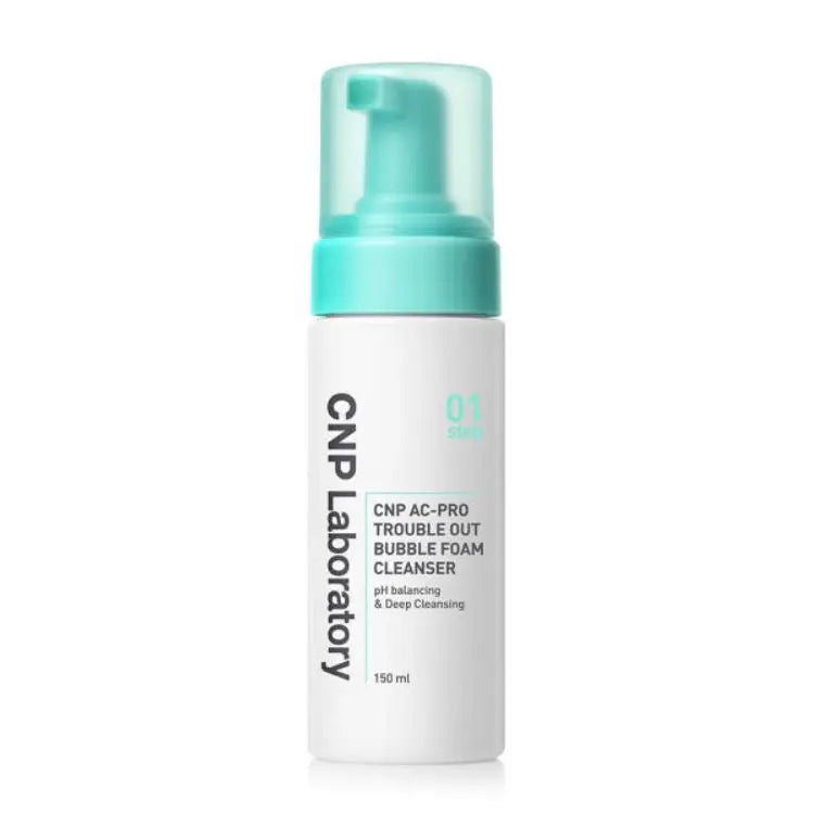 [Cnp Laboratory] AC-PRO Trouble Out Bubble Foam Cleanser 150ml - Enrapturecosmetics