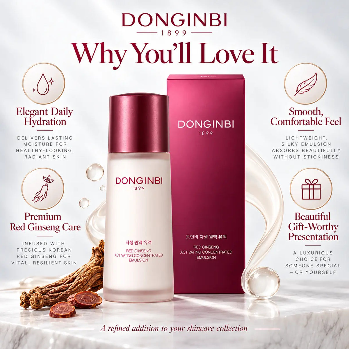 Donginbi Red Ginseng Activating Concentrated Emulsion 70ml