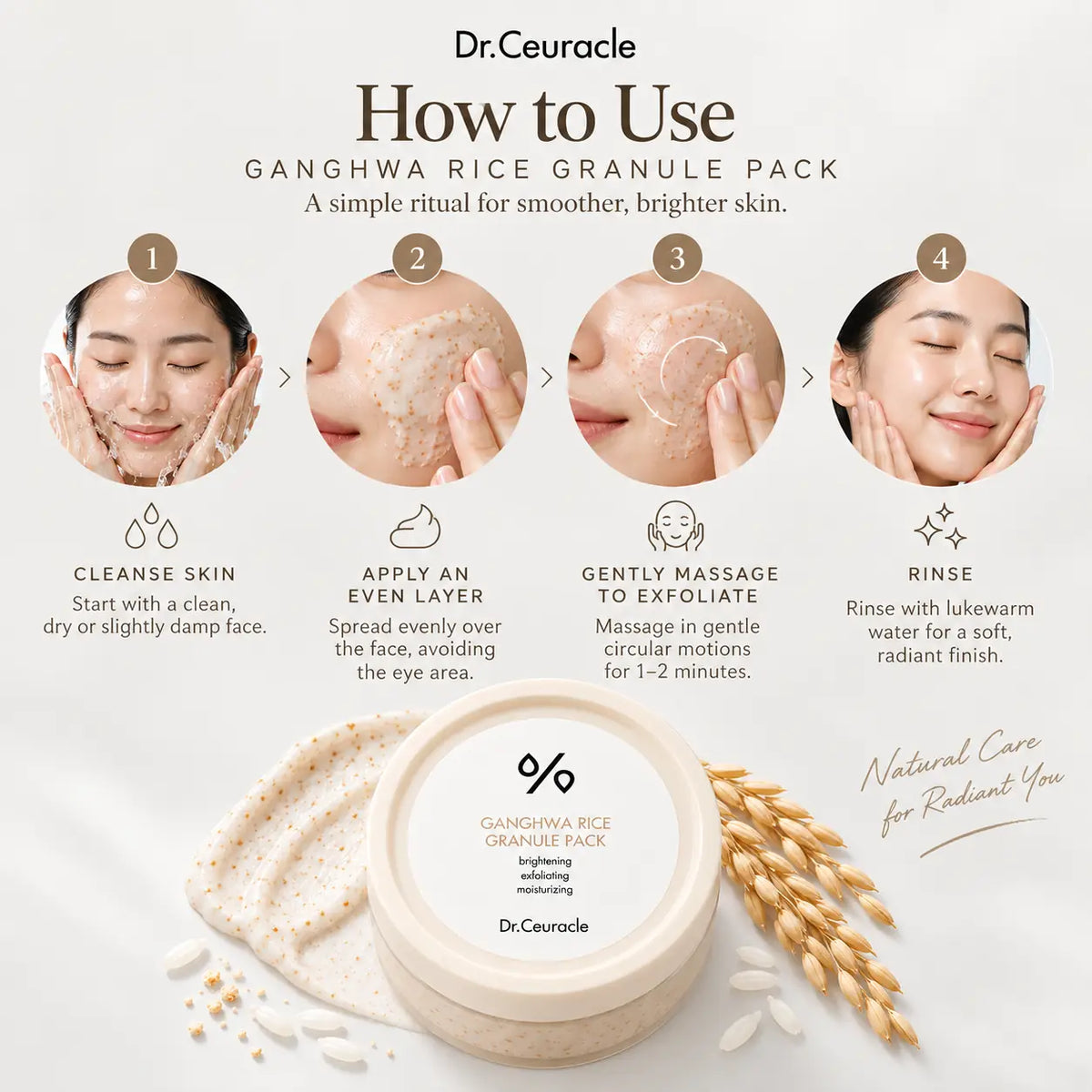 Dr. Ceuracle Gangwha Rice Granule Pack 115g