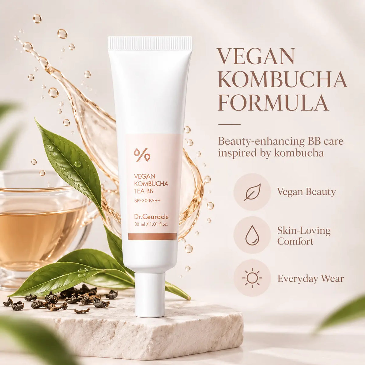 Dr. Ceuracle Vegan Kombucha Tea BB 30ml