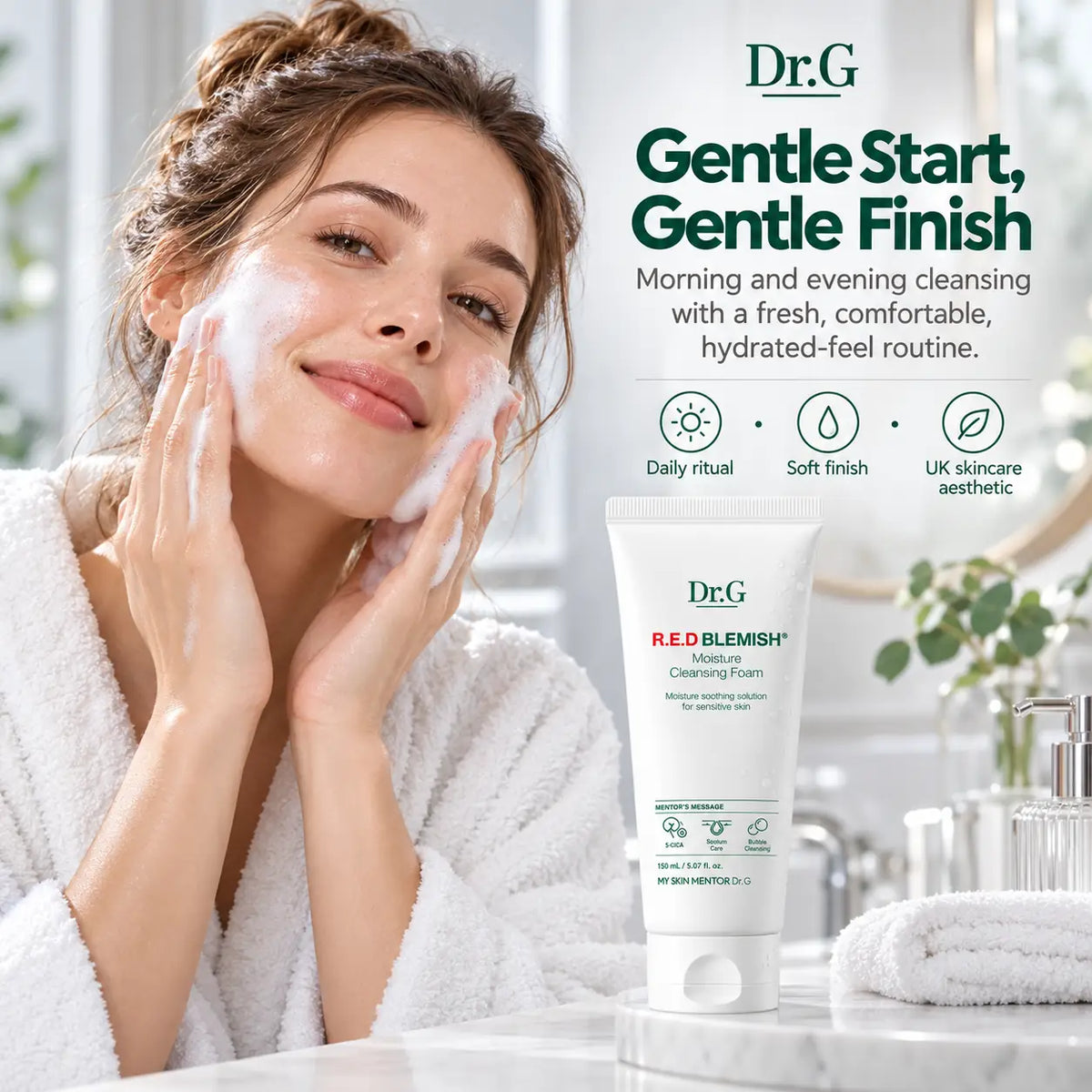 Dr.G Red Blemish Moisture Cleansing Foam 150ml