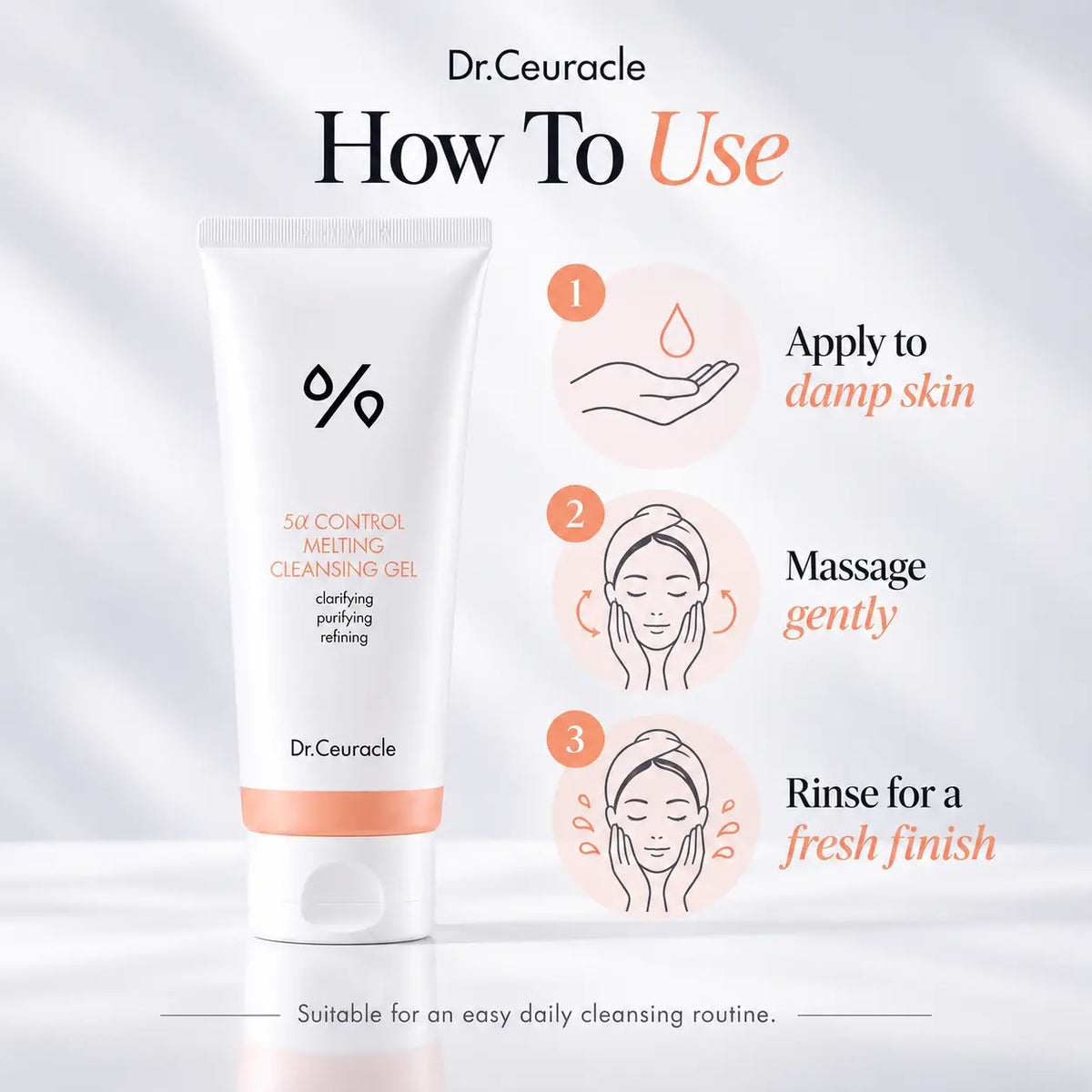 Dr. Ceuracle 5α Control Melting Cleansing Gel 200ml