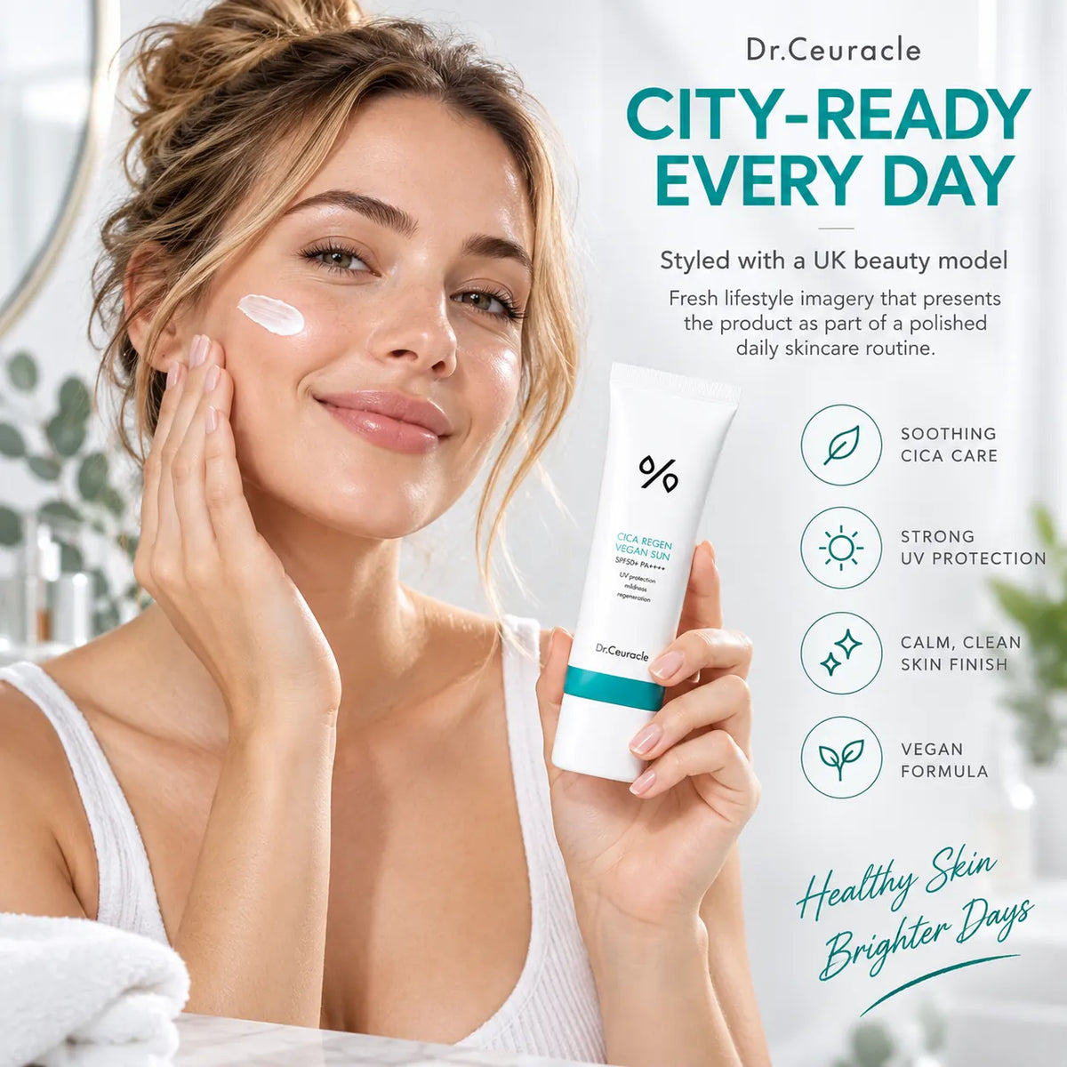 Dr. Ceuracle Cica Regen Vegan Sun SPF50+ PA++++ 50ml