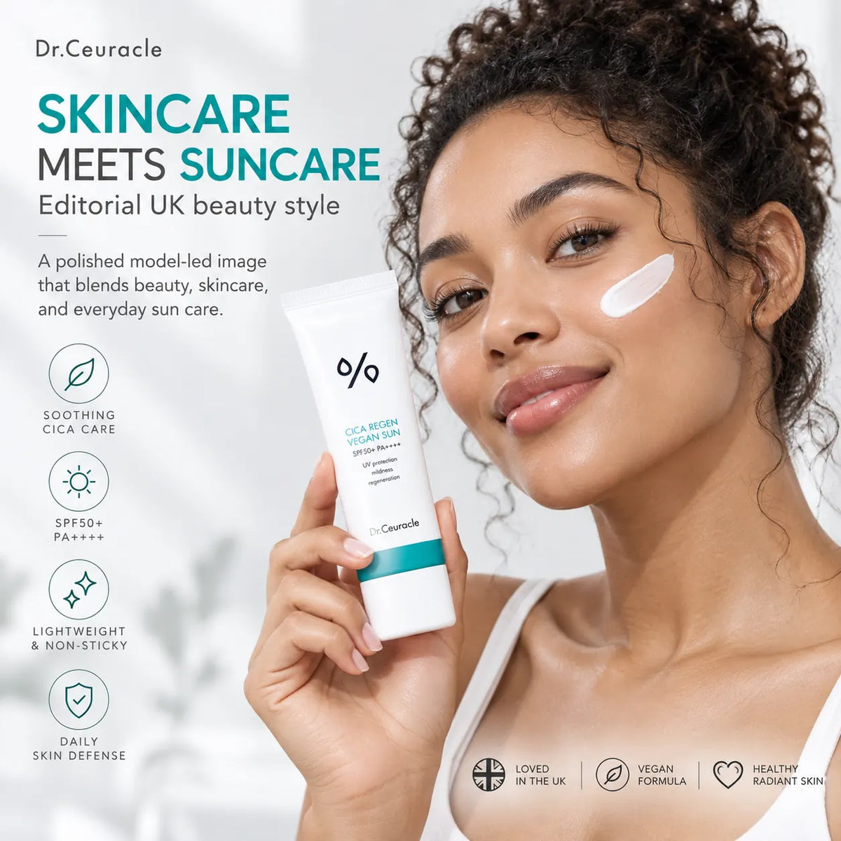 Dr. Ceuracle Cica Regen Vegan Sun SPF50+ PA++++ 50ml