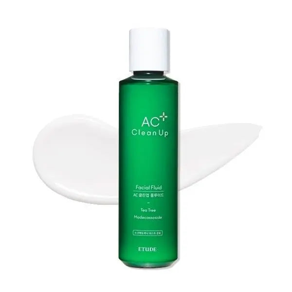 [EtudeHouse] AC Clean Up Facial Fluid 180ml - Enrapturecosmetics