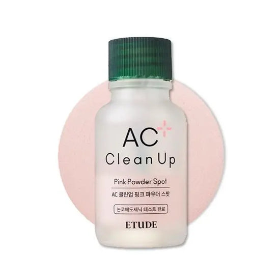 [EtudeHouse] AC Clean Up Pink Powder Spot 15ml - Enrapturecosmetics