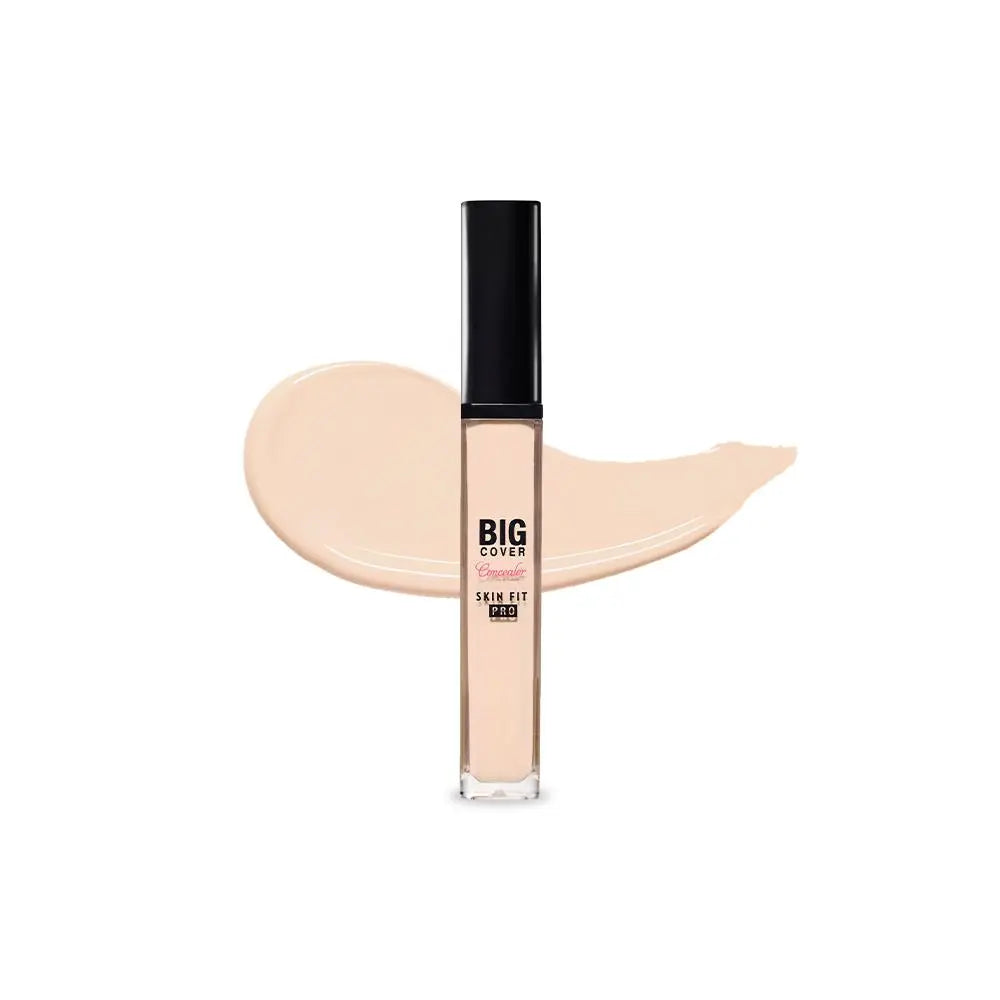 [EtudeHouse] Big Cover Skin Fit Concealer PRO #Light Vanilla P03 7g - Enrapturecosmetics