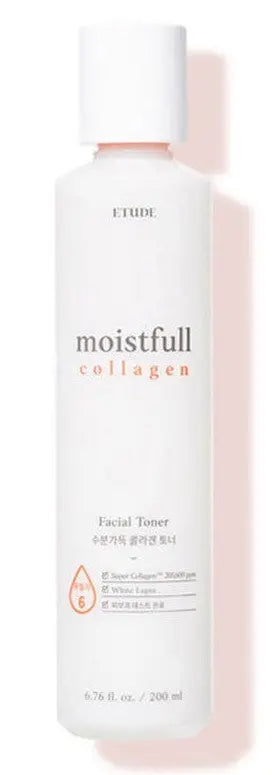 [EtudeHouse] Moistfull Collagen Facial Toner 200ml - Enrapturecosmetics
