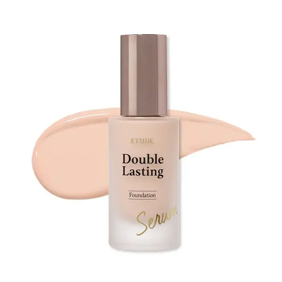 [Etudehouse] Double Lasting Serum Skin Foundation 30g -No.13C1 Rosy Pure - Enrapturecosmetics