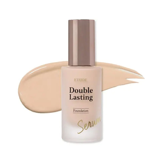 [Etudehouse] Double Lasting Serum Skin Foundation 30g -No.23N1 Sand - Enrapturecosmetics