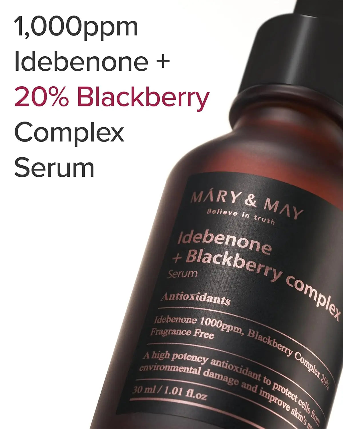 [MARY&MAY] Idebenone + Blackberry Complex Serum - 30ml MARY&MAY