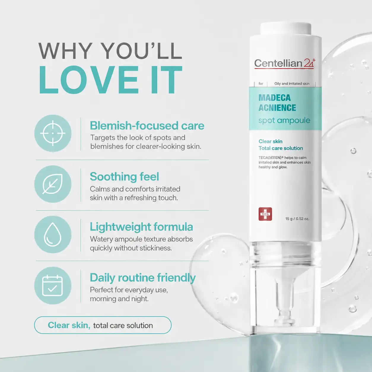 Centellian24 Madeca Acnience Spot Ampoule 15ml