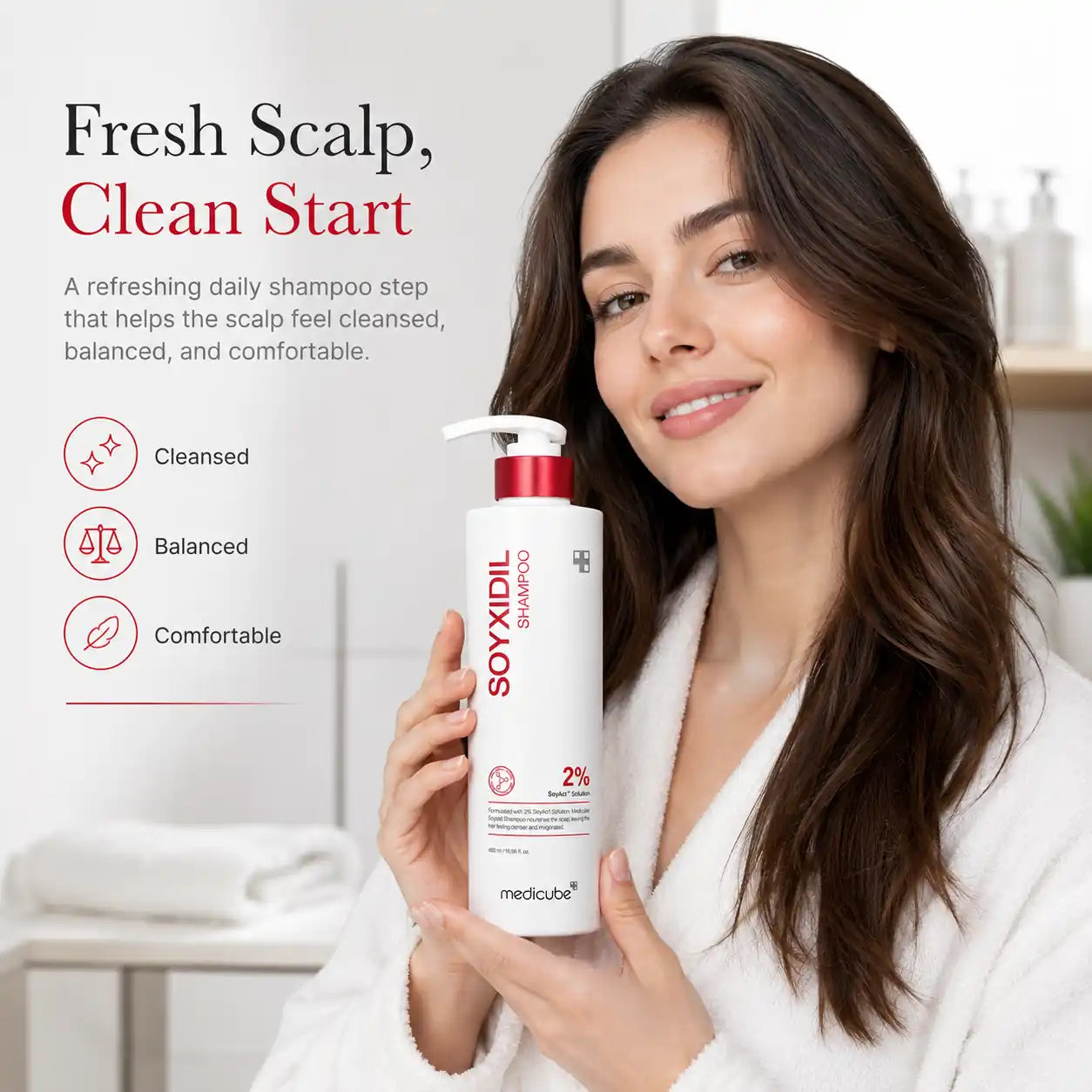 Medicube Soyxidil Shampoo 490ml