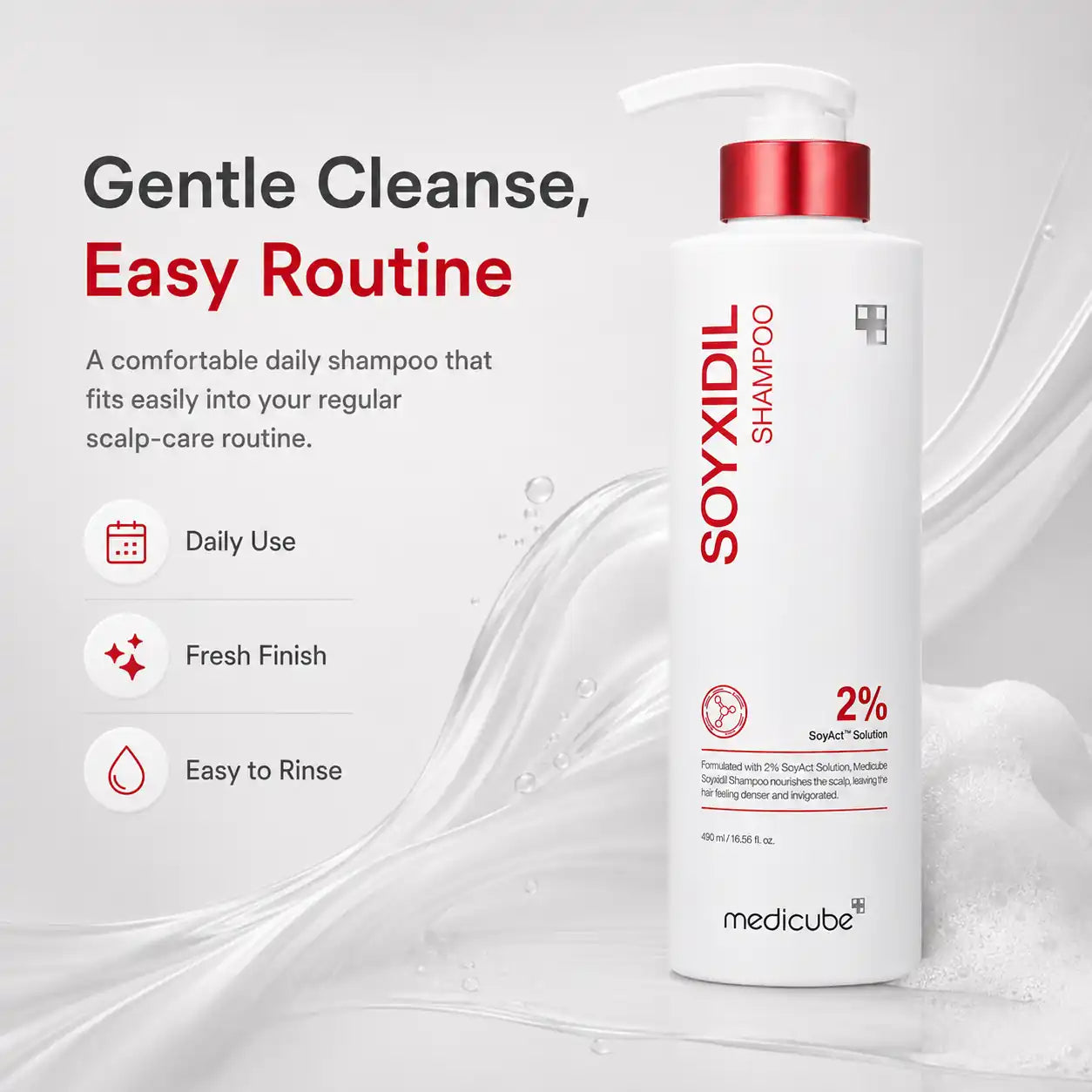 Medicube Soyxidil Shampoo 490ml