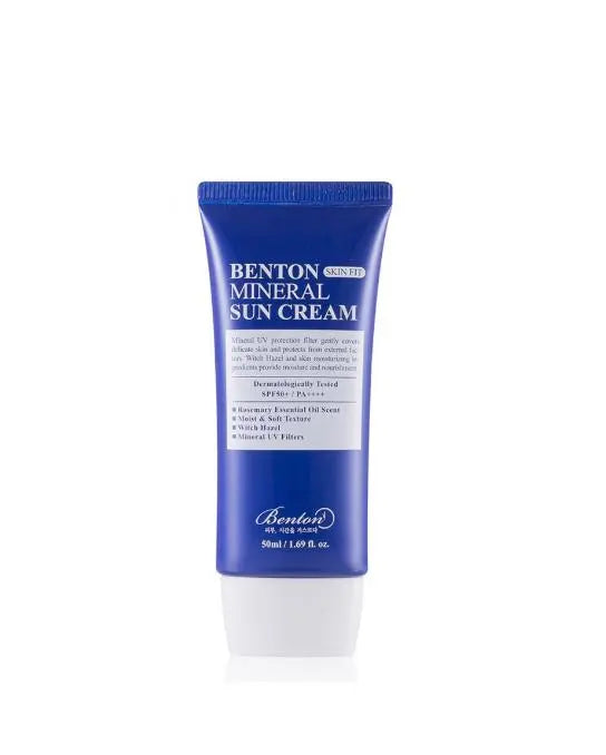 [benton] Skin Fit Mineral Sun Cream SPF50+/PA++++ 50ml - Enrapturecosmetics