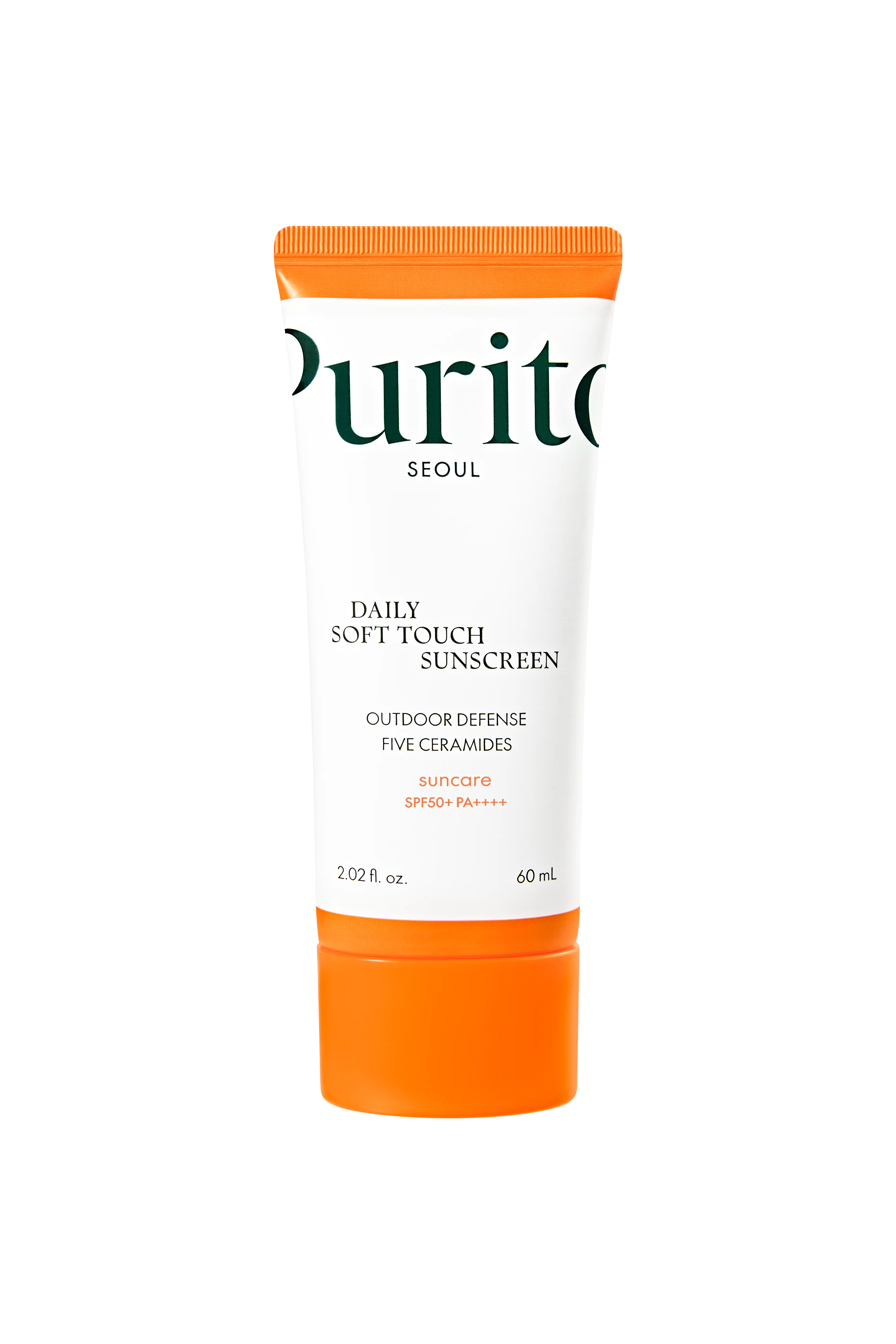 [PURITO] Daily Soft Touch Sunscreen SPF50+ PA++++ 60ml f3fbc7