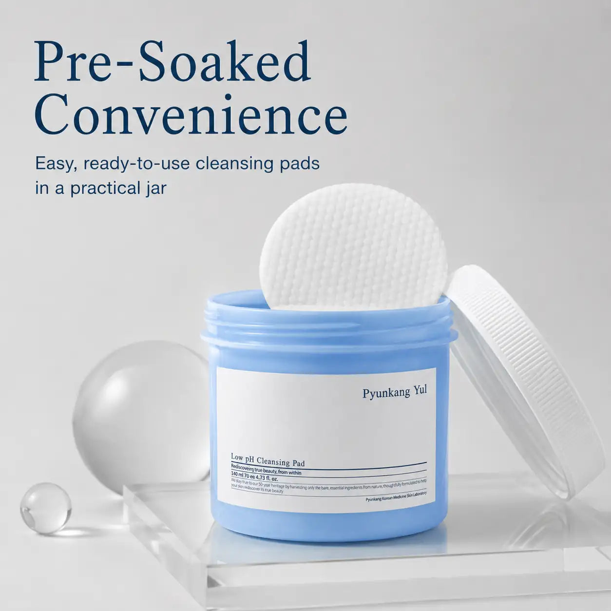 Pyunkang Yul Low pH Cleansing Pad 140ml 70ea