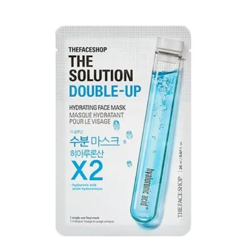 [THEFACESHOP] The Solution Double-up Hydrating Mask - Enrapturecosmetics