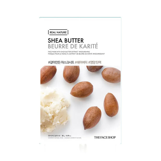 [THEFACESHOP] [renew] Real Nature Mask Shea Butter 20g - Enrapturecosmetics