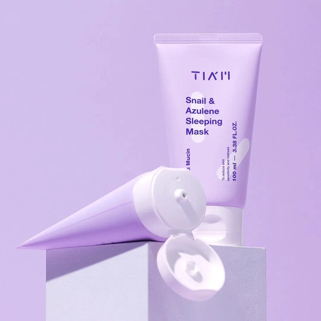 [TIAM] Snail & Azulene Sleeping Mask - 100ml - Enrapturecosmetics