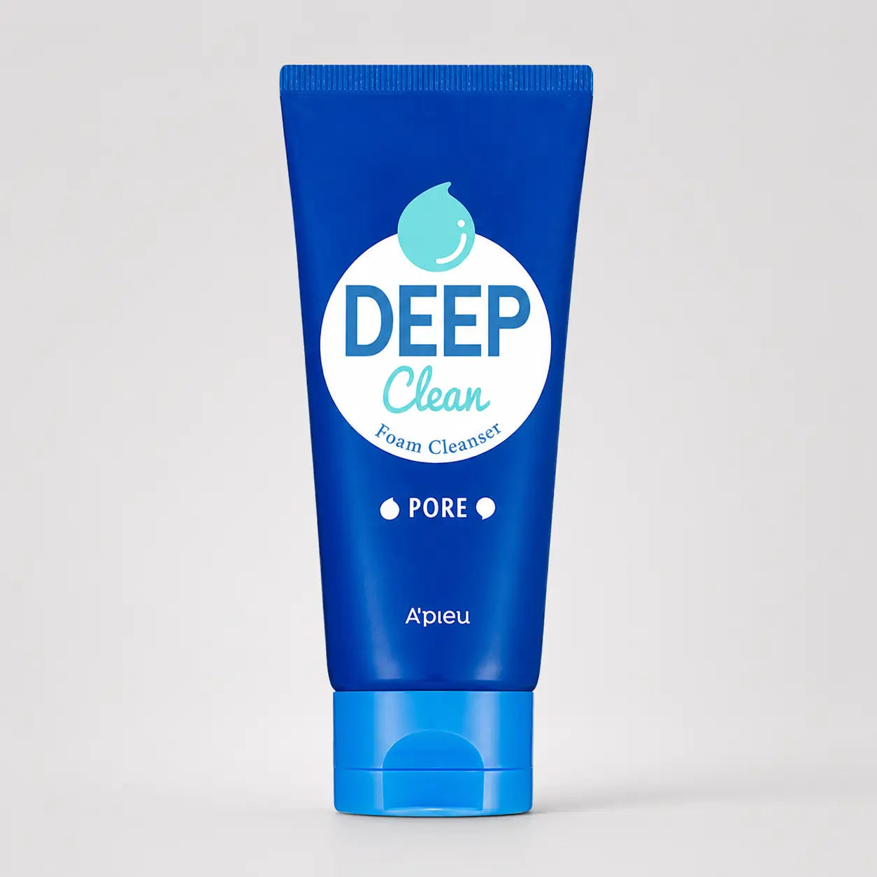 A'pieu Deep Clean Foam Cleanser Pore tube shown upright against a plain background