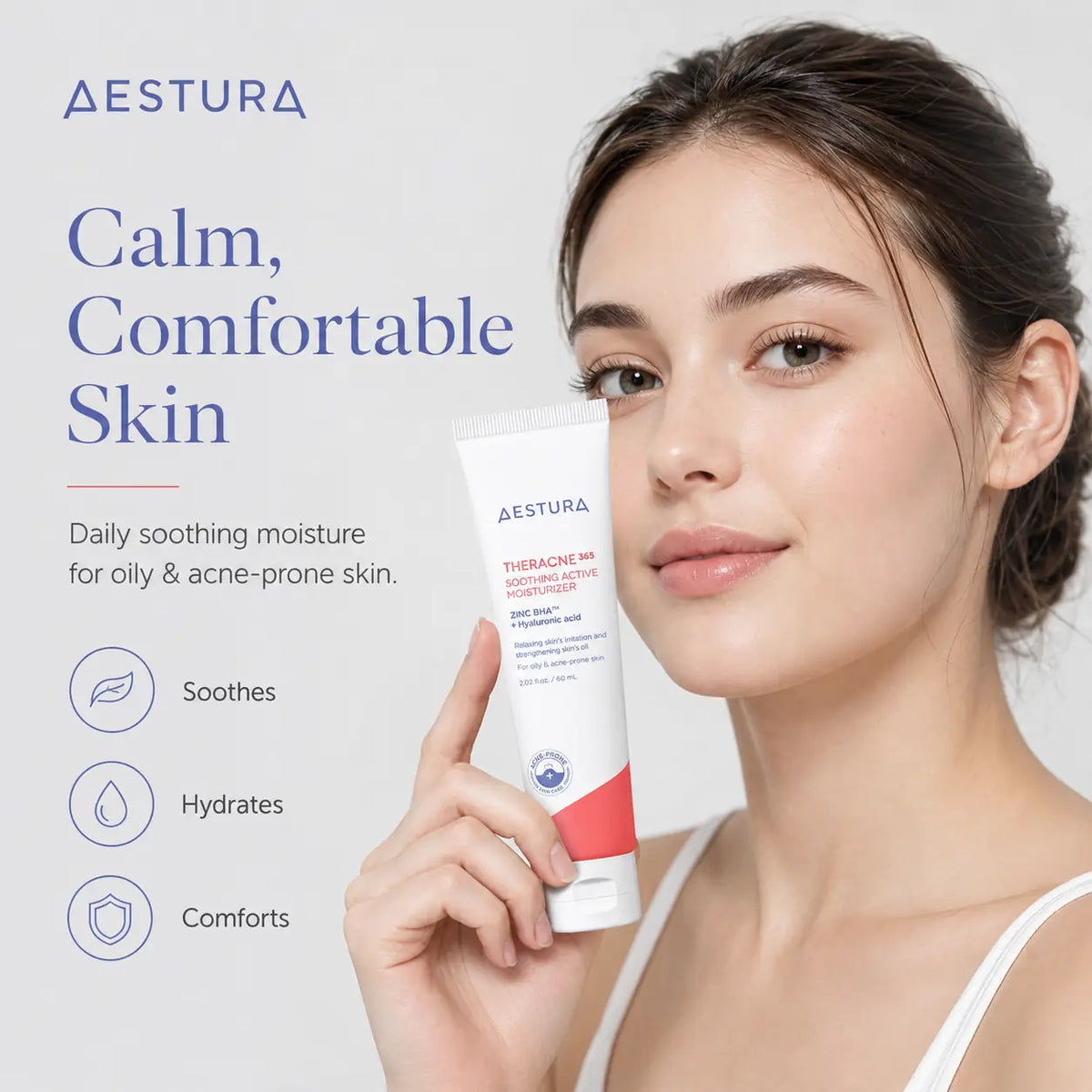 AESTURA THERACNE365 Soothing Active Moisturizer 60ml