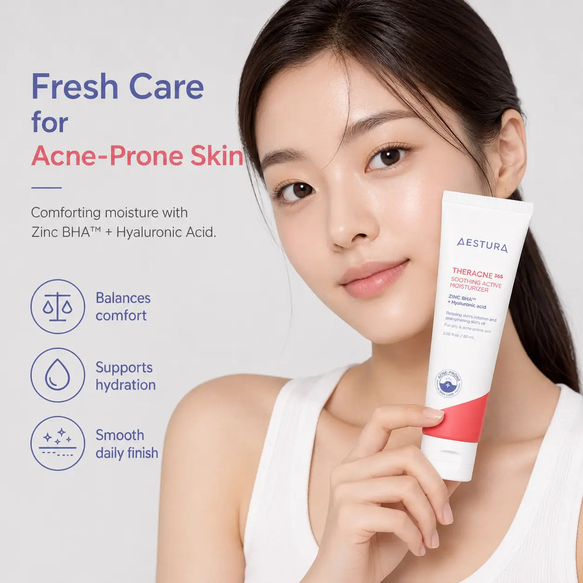 AESTURA THERACNE365 Soothing Active Moisturizer 60ml