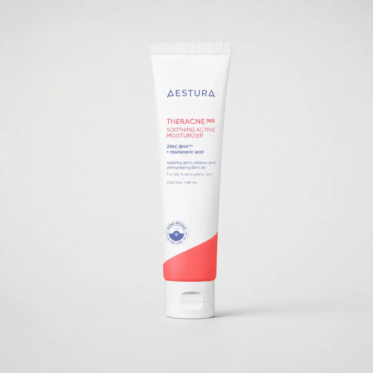 AESTURA THERACNE365 Soothing Active Moisturizer tub shown upright against a plain background