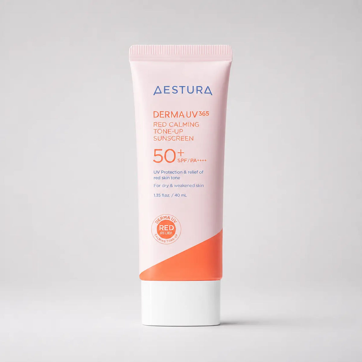 AESTURA Derma UV365 Red Calming Tone Up Sunscreen 40ml