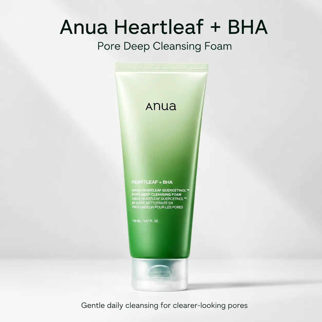 ANUA Heartleaf Quercetinol Pore Deep Cleansing Foam 150ml