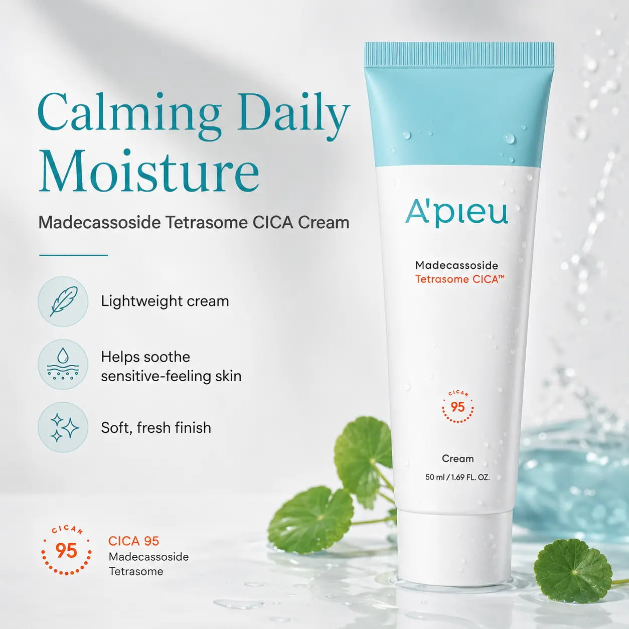 A'pieu Madecassoside Tetrasome Cica Cream 50ml