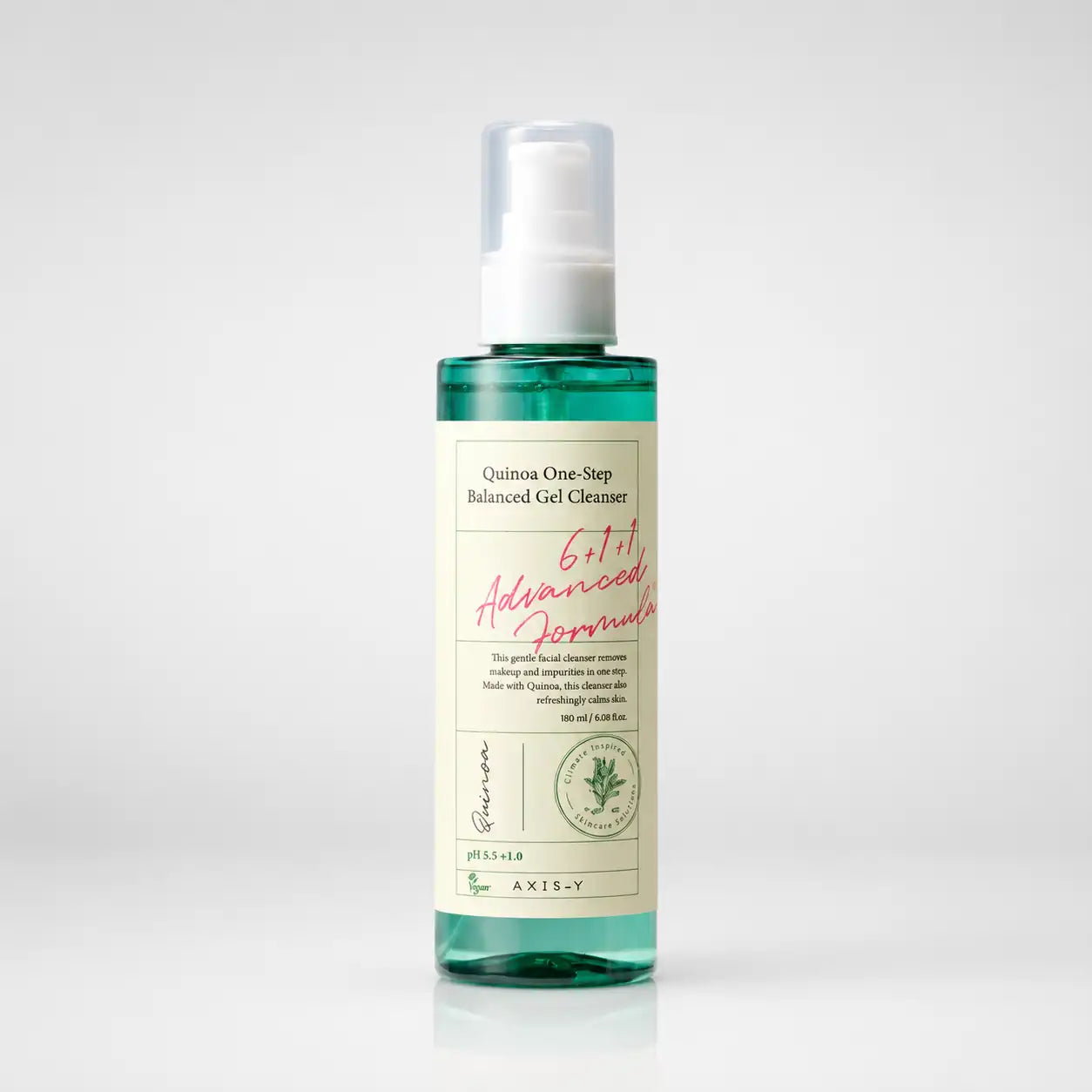 AXIS-Y Quinoa One Step Balanced Gel Cleanser 180ml bottle