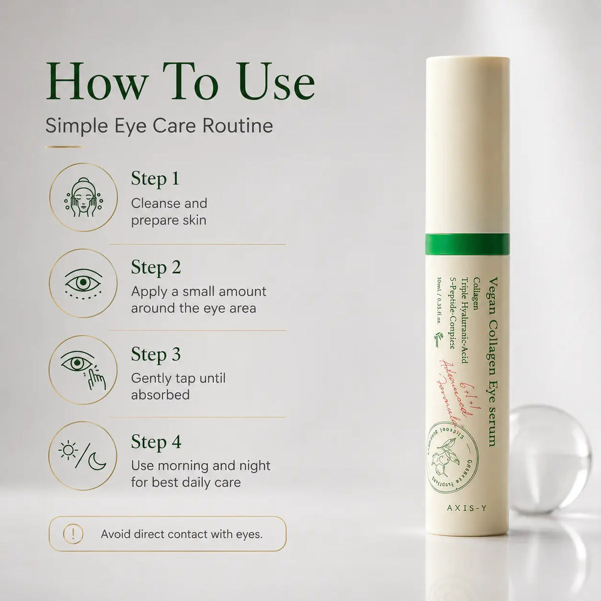 AXIS-Y Vegan Collagen Eye Serum 10ml