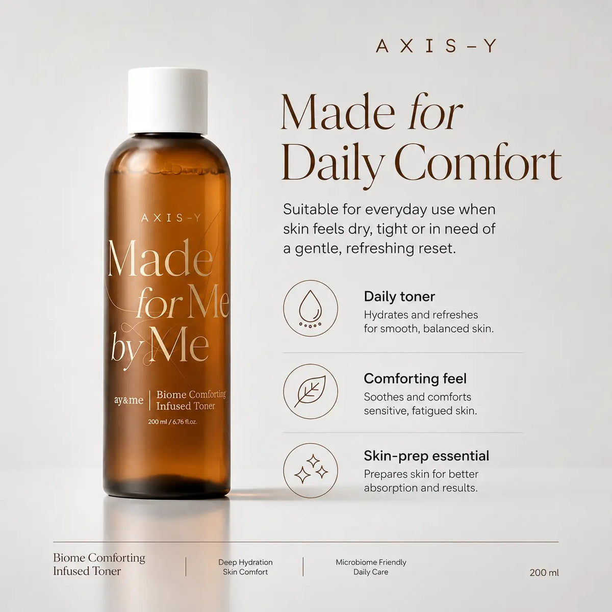 AXIS-Y Biome Comforting Infused Toner 200ml