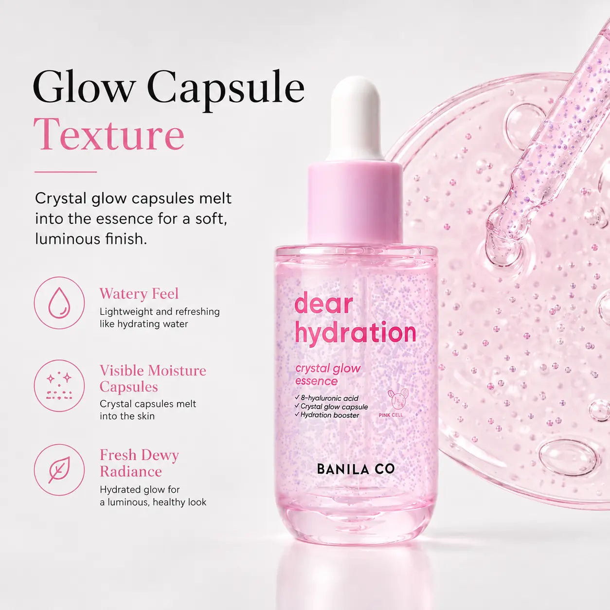 Banila Co Dear Hydration Crystal Glow Essence 50ml