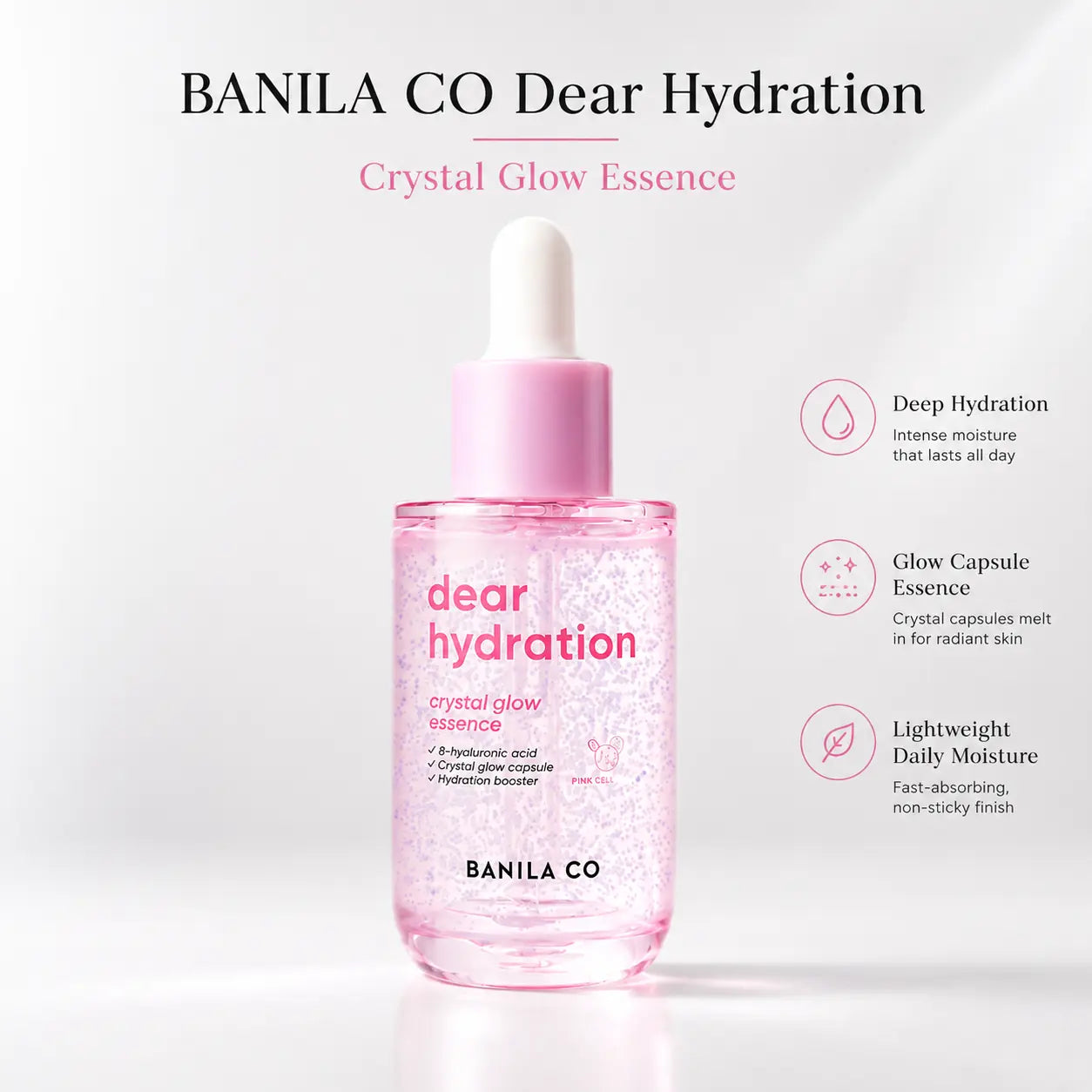 Banila Co Dear Hydration Crystal Glow Essence 50ml